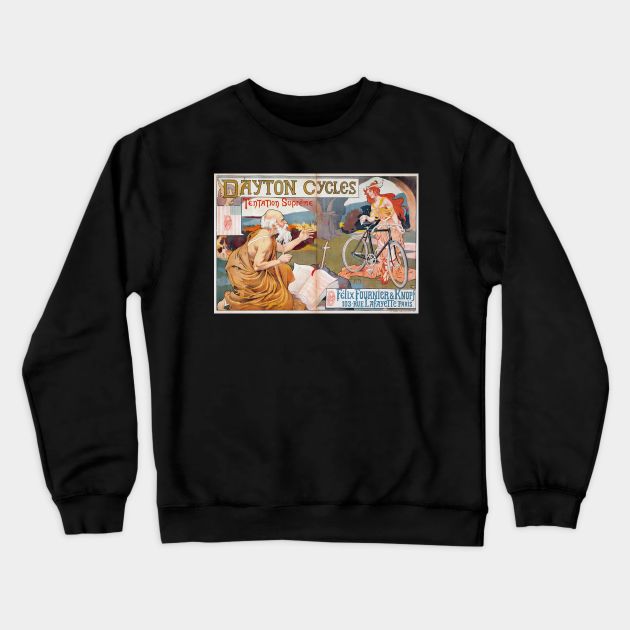 Advertisment for Dayton Bicycles Crewneck Sweatshirt by mike11209